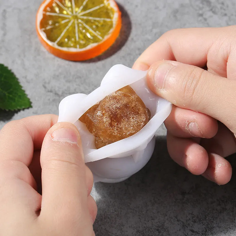 3D Teddy Bear Ice Cube Maker