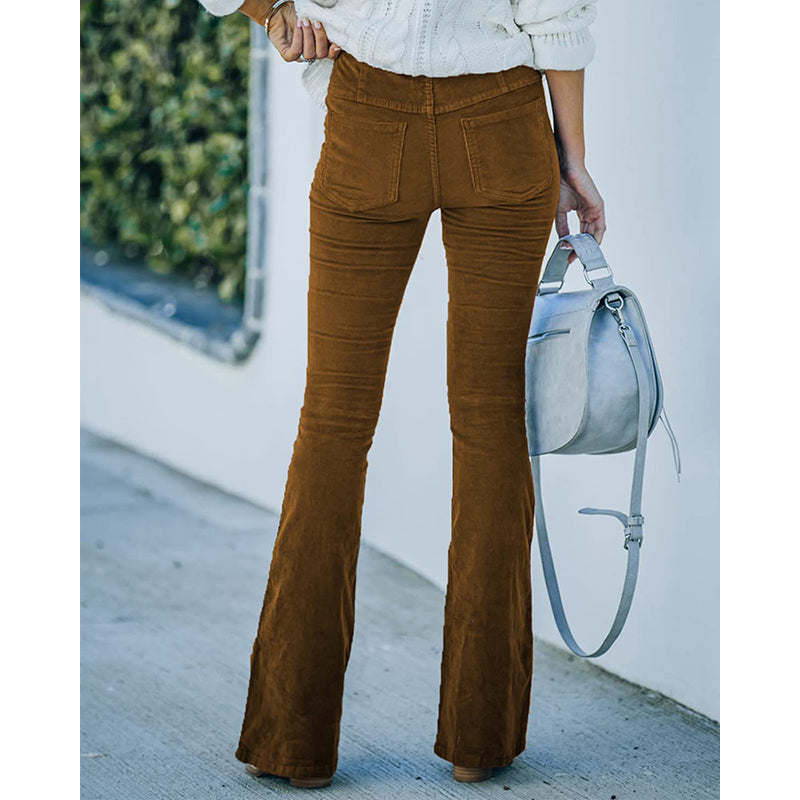 Corduroy Flare Lounge Pants