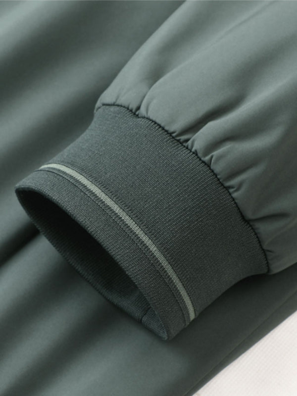 Men's Casual Baseball Collar Jacket