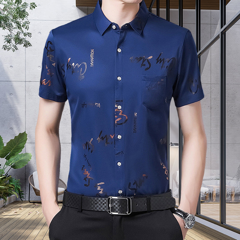 Men’s Thin Short-sleeve Shirt