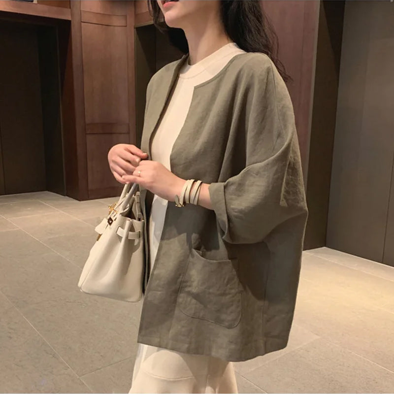 Loose Vintage Autumn Jacket