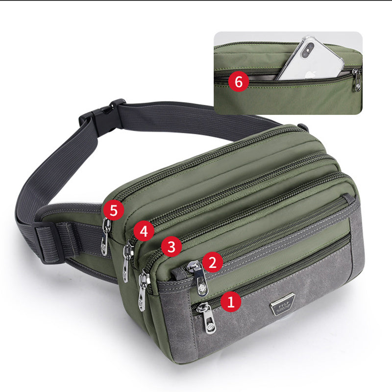 Trendy Men's Waist Bag