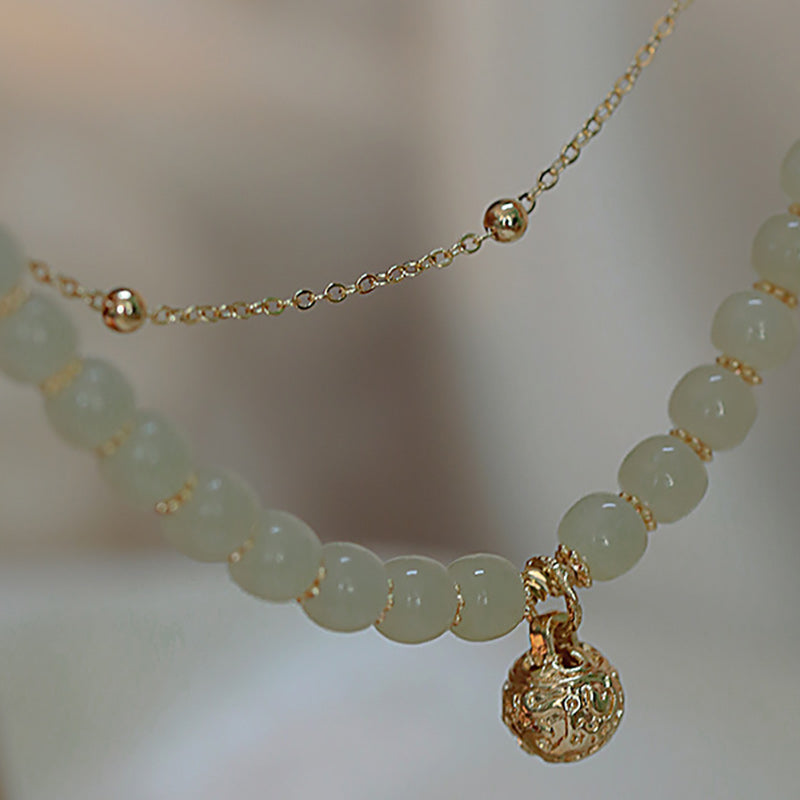 HETIAN JADE ELEGANT TEMPERAMENT BRACELET