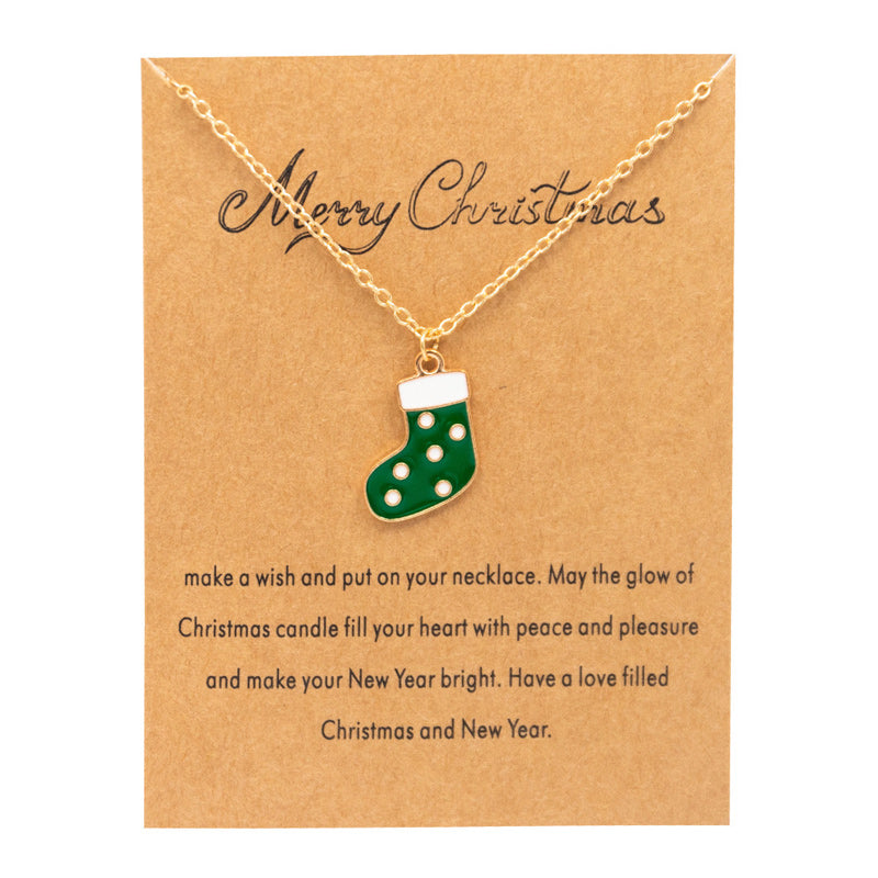 Christmas Ornament Necklaces