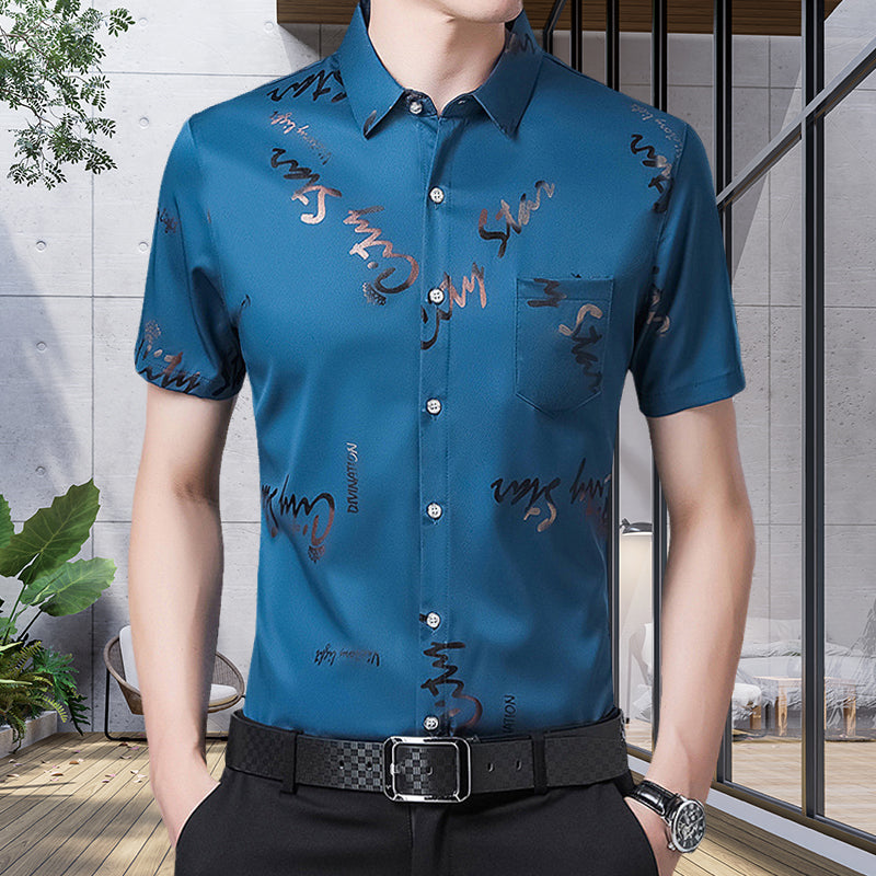 Men’s Thin Short-sleeve Shirt