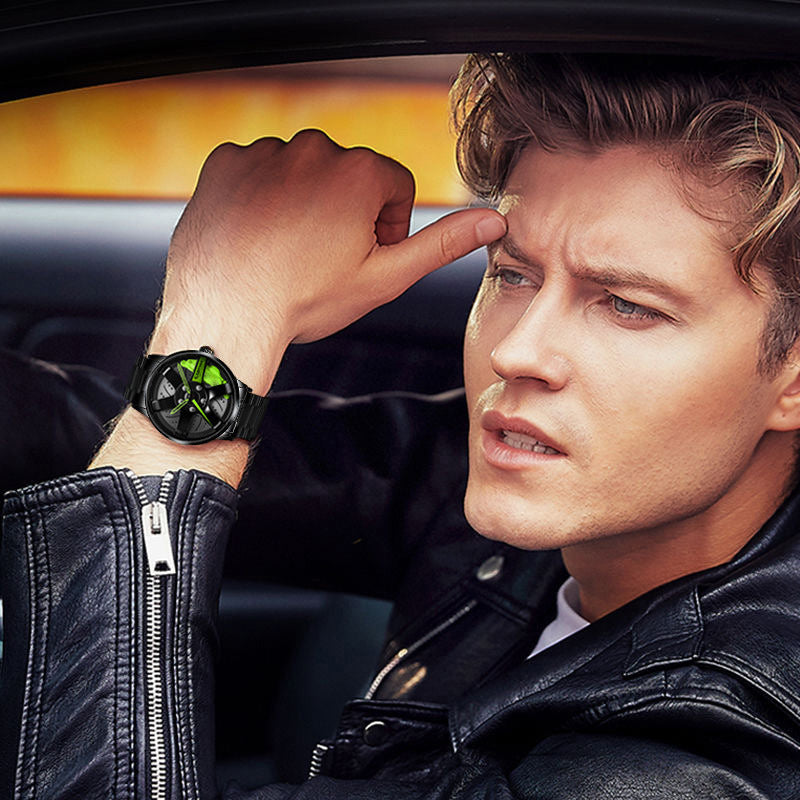 Car Wheel Hub Watch