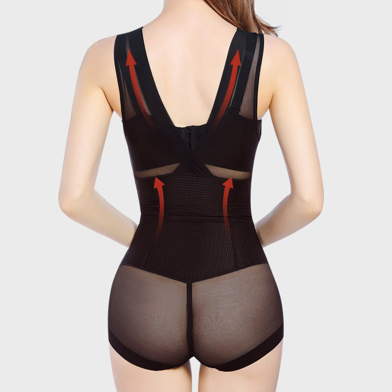 Tummy Control Shapewear for Women Seamless Bodysuit