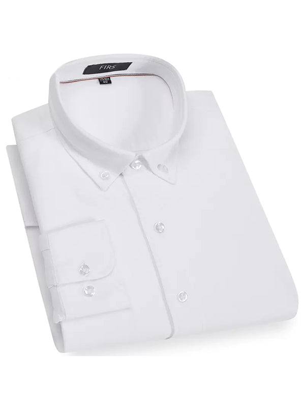 Men's New Casual Business Long Sleeve Shirt