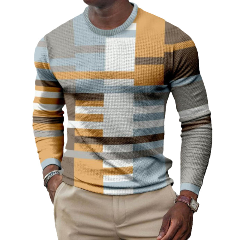 Men's long sleeve casual top