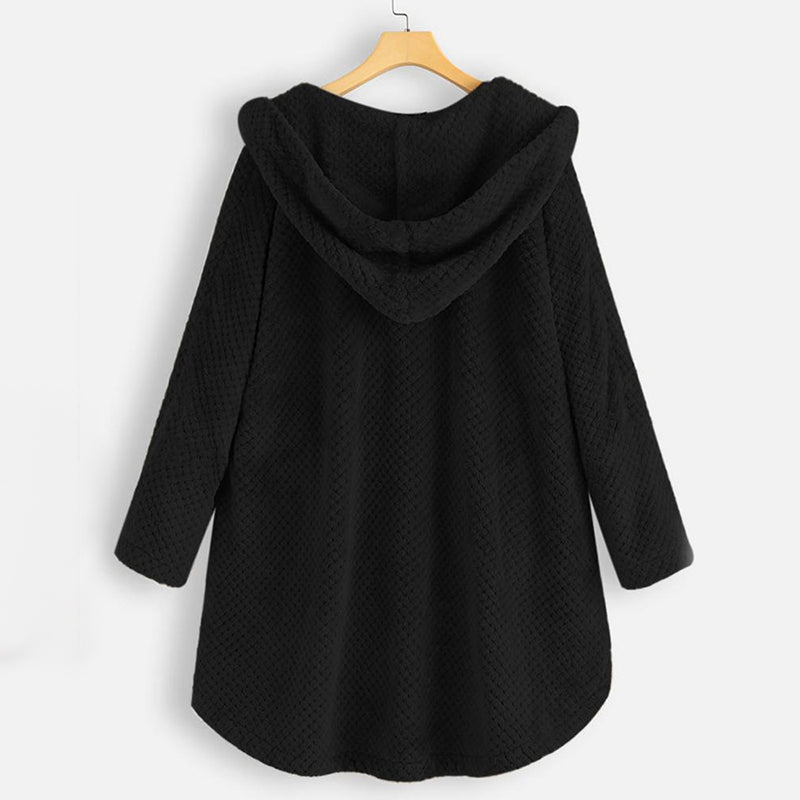 Hooded Fleece Coat