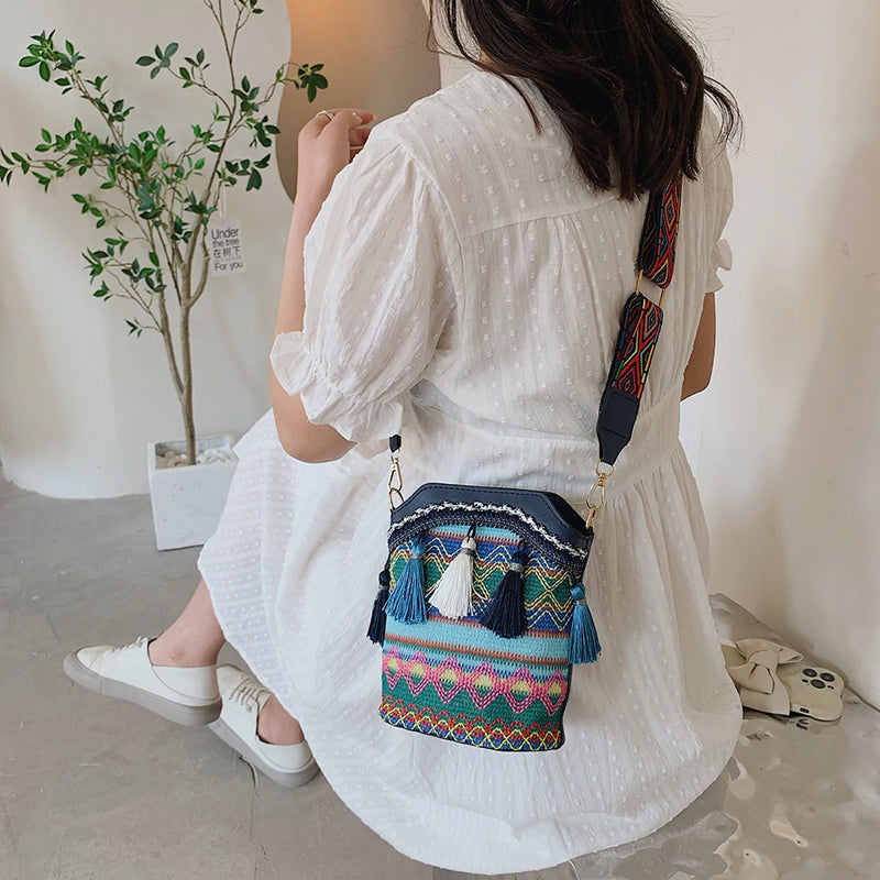 Braided Shoulder Bag