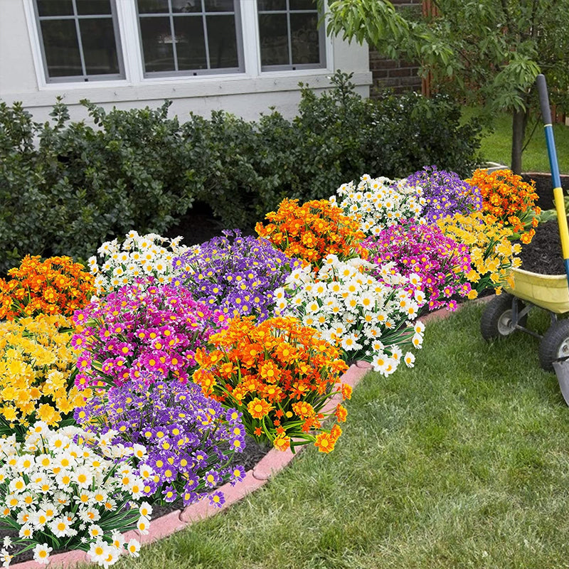 Artificial Daisies Flowers for Outdoors