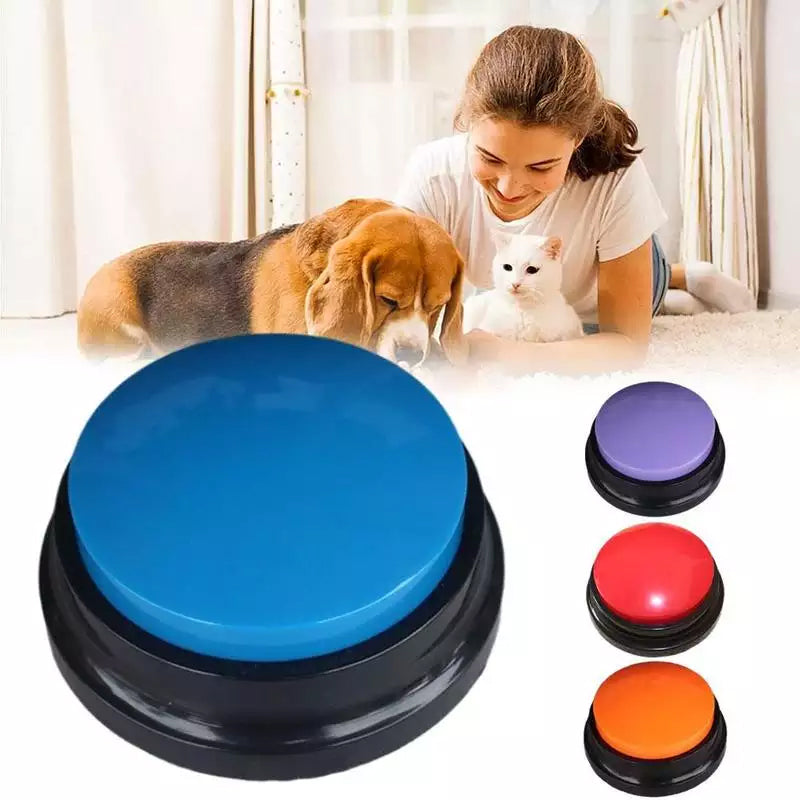 Recordable Talking Easy Carry Voice Recording Sound Button Pet Training