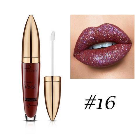 18 Color Diamond Shiny Long Lasting Lipstick