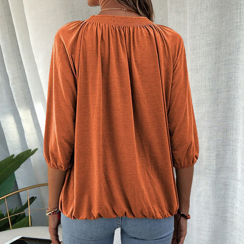 Pullover Crewneck Loose T-Shirt