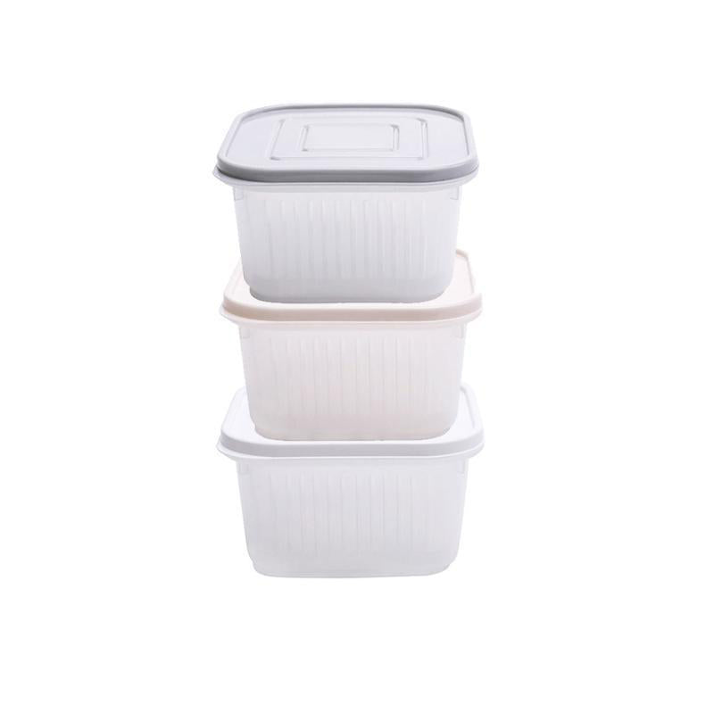 Transparent Double-layer Sealed Storage Box