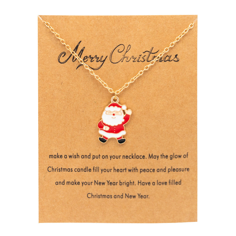 Christmas Ornament Necklaces