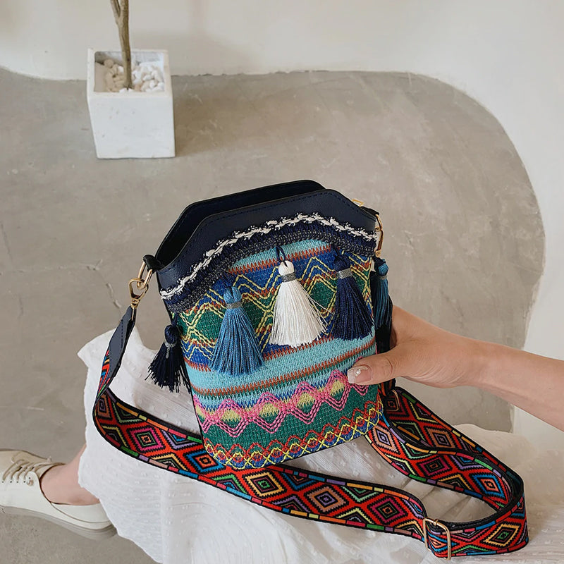 Braided Shoulder Bag