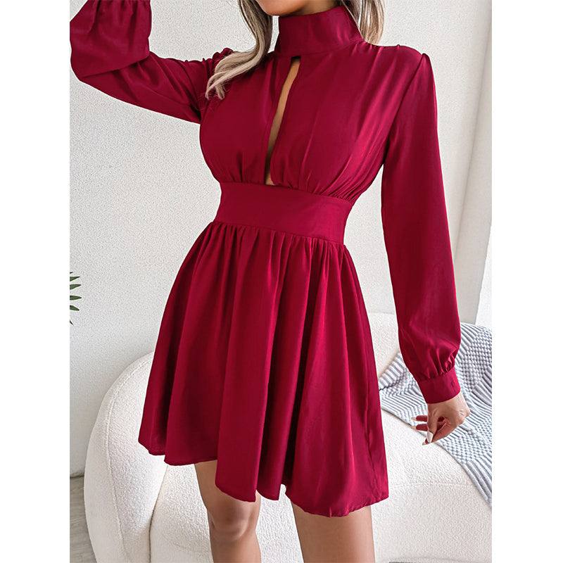 Sexy Cutout Waist Dress