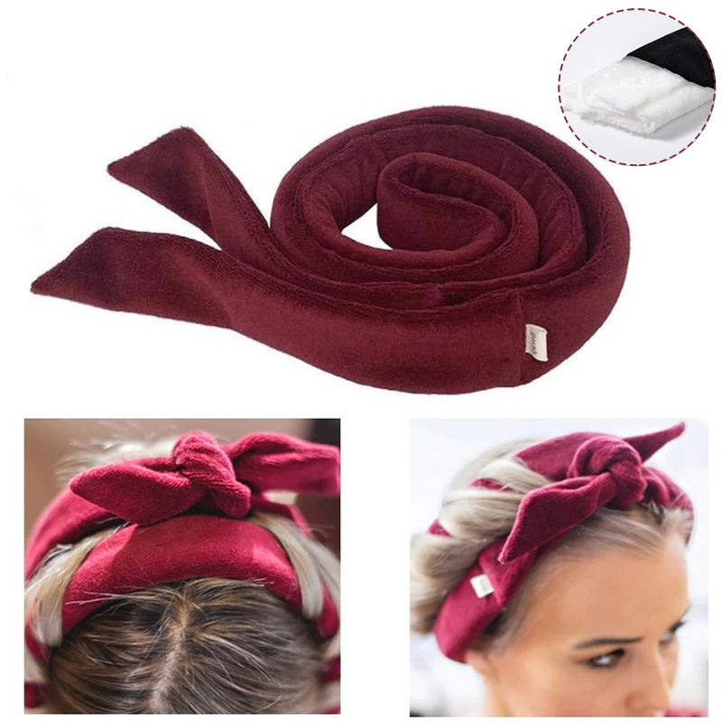 Heatless Curling Rod Headband