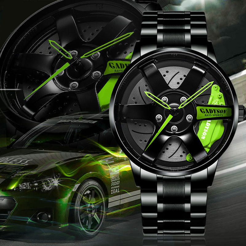 Car Wheel Hub Watch