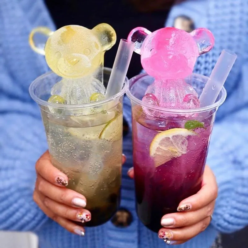 3D Teddy Bear Ice Cube Maker