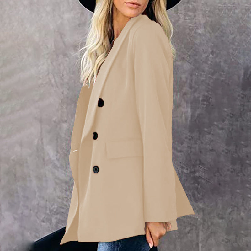 Lapel Cardigan Suit
