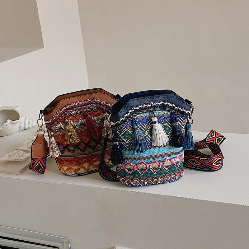 Braided Shoulder Bag