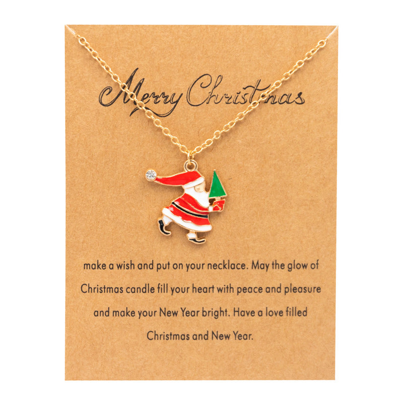 Christmas Ornament Necklaces
