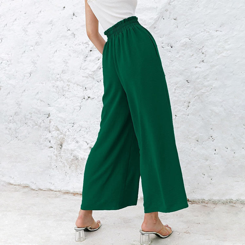 High Waist Wide Leg Casual Loose Pants