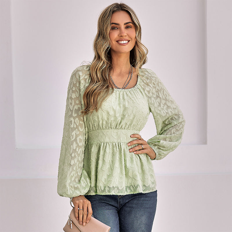 Women's Lantern Sleeve Shirt