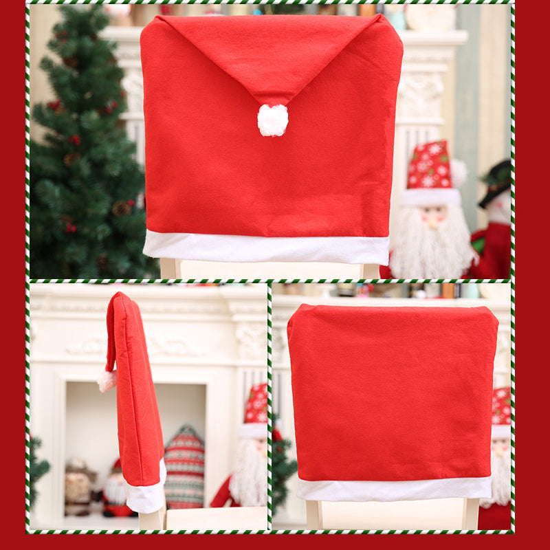 Christmas Chair Cover Decoration