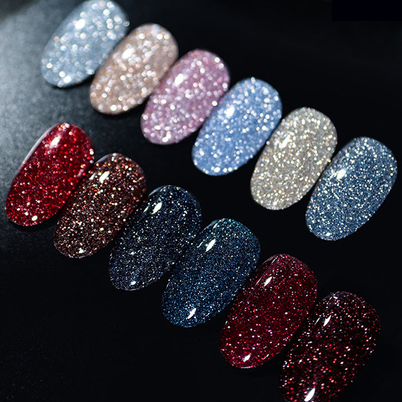 Starburst Crystal Diamond Nail Polish