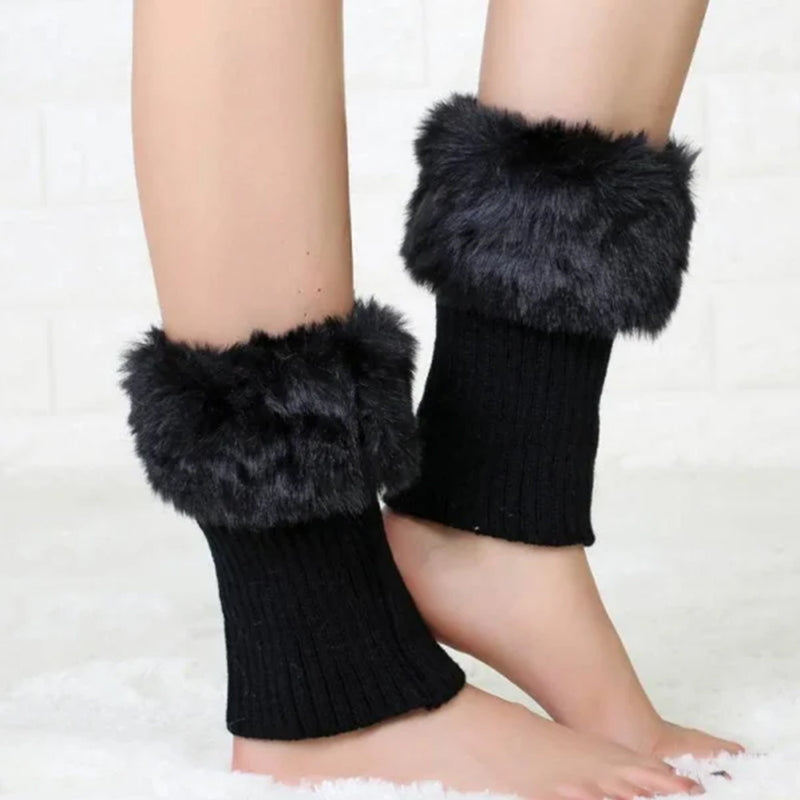 Winter Short Crochet Warm ankle socks