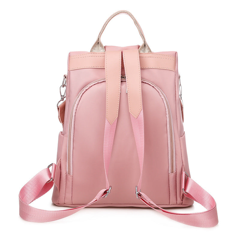 Embroidered Anti-theft Backpack