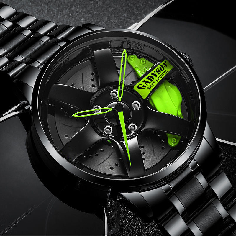 Car Wheel Hub Watch