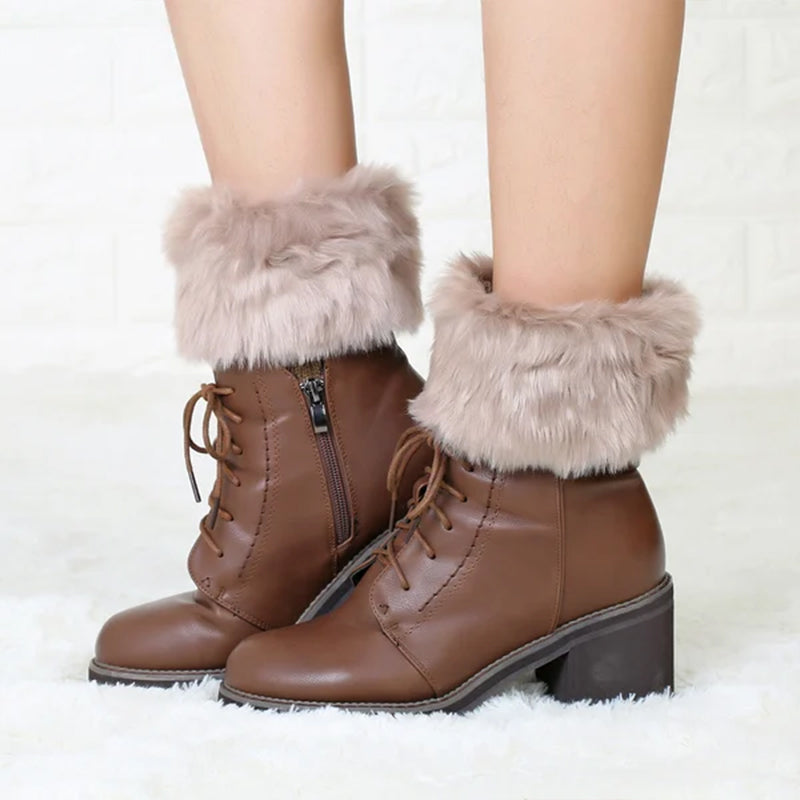 Winter Short Crochet Warm ankle socks