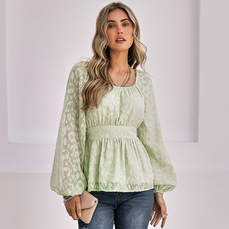 Women's Lantern Sleeve Shirt