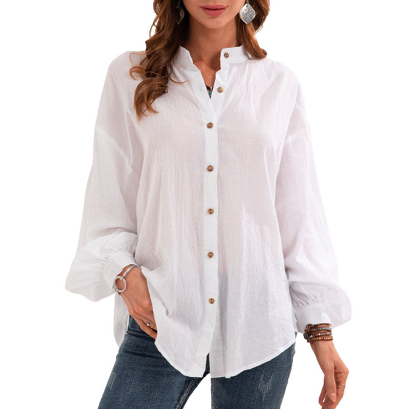 Cotton Linen Shirt Cardigan