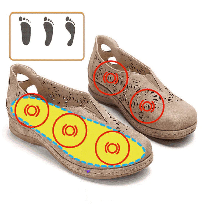 Hollow Non-slip Comfortable Casual Flat Shoes