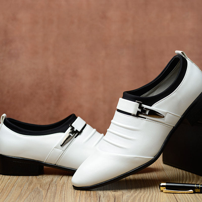 Men's Business Breathable Leather Shoes
