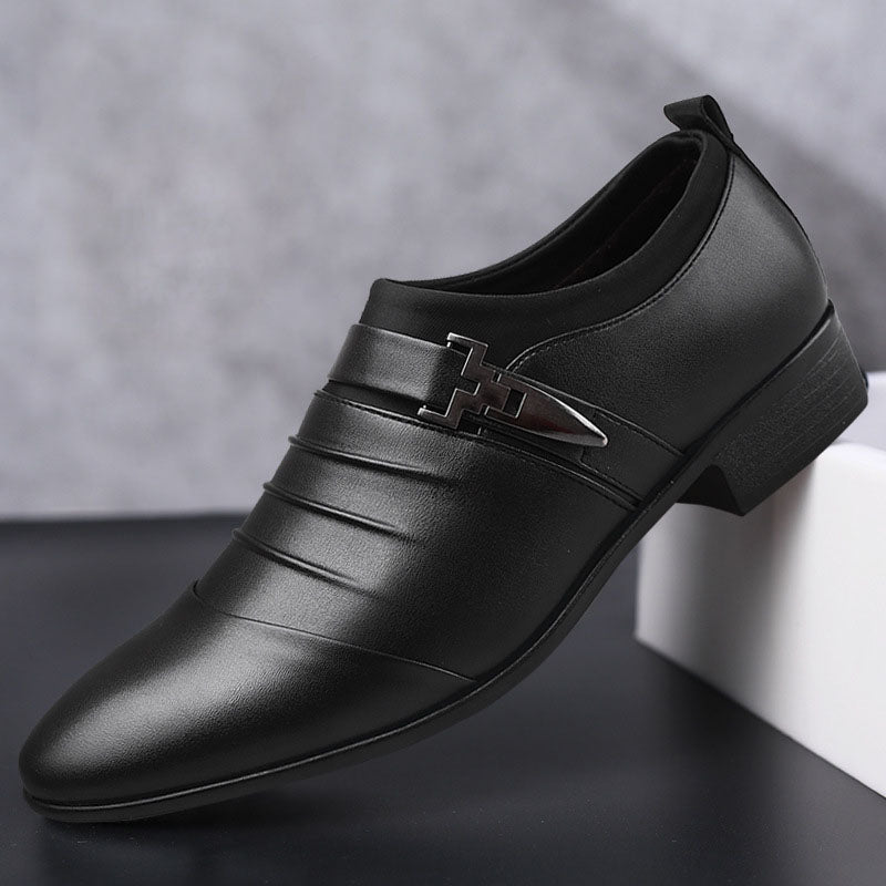 Men's Business Breathable Leather Shoes