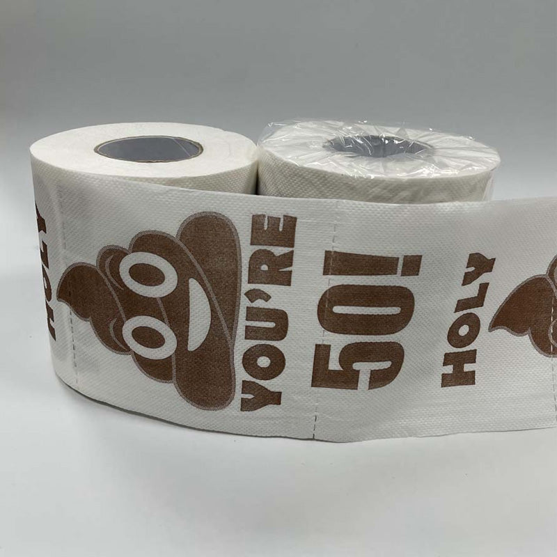 Poop Happy Birthday Printed Roll Paper