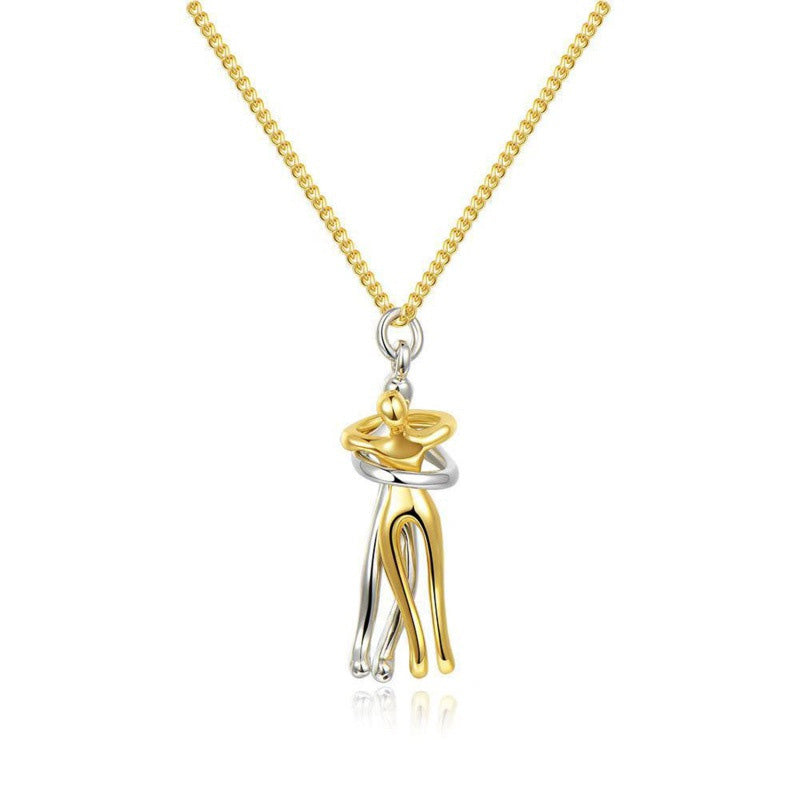 The Tale of Two Lovers Necklace and Earrings
