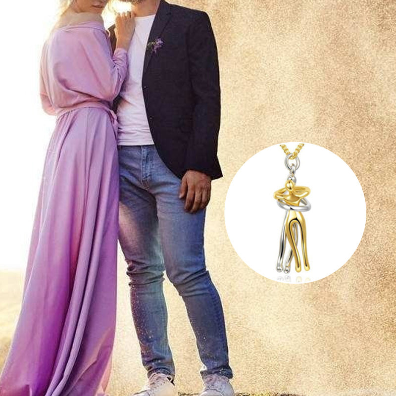 The Tale of Two Lovers Necklace and Earrings