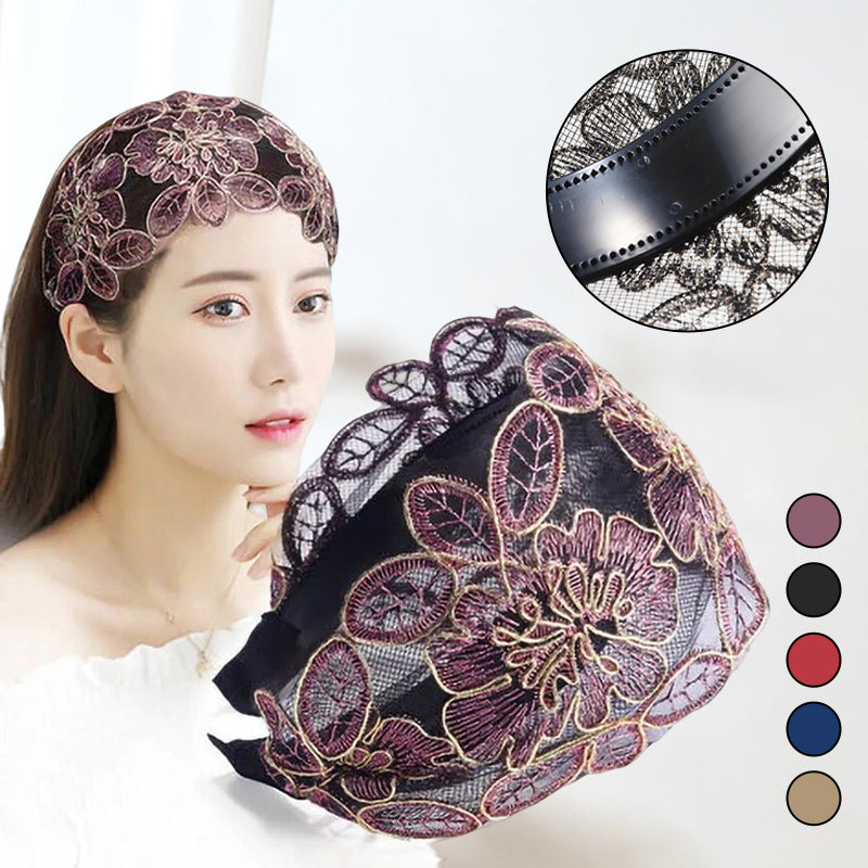 Lace Flower Headband