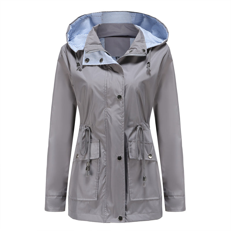 Waist Trench Coat