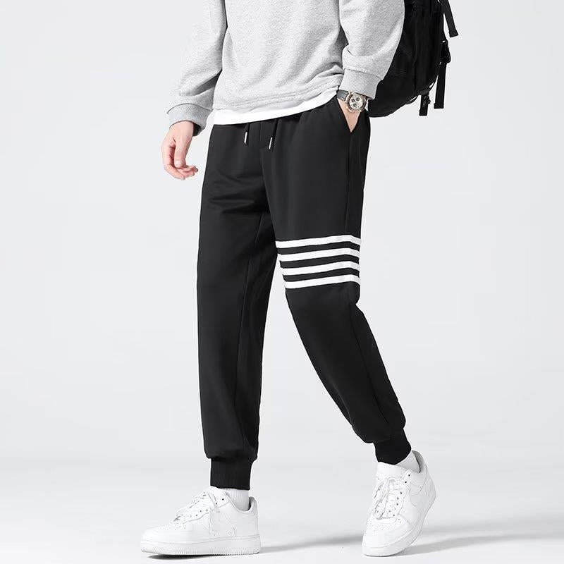 Striped Harem Track Pants