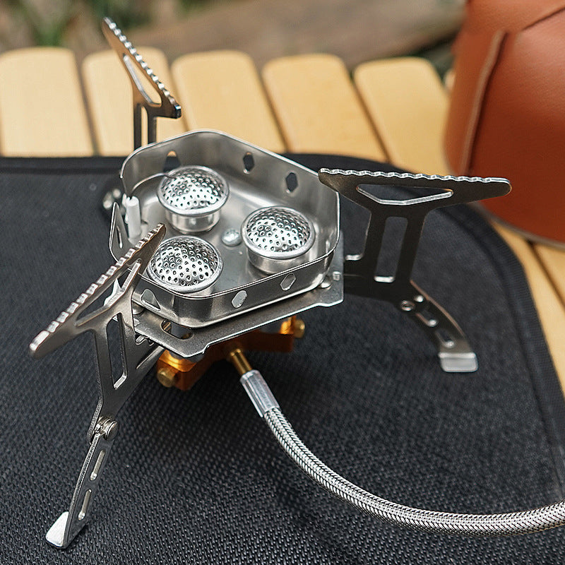 Camping Outdoor Windproof Gas Burner