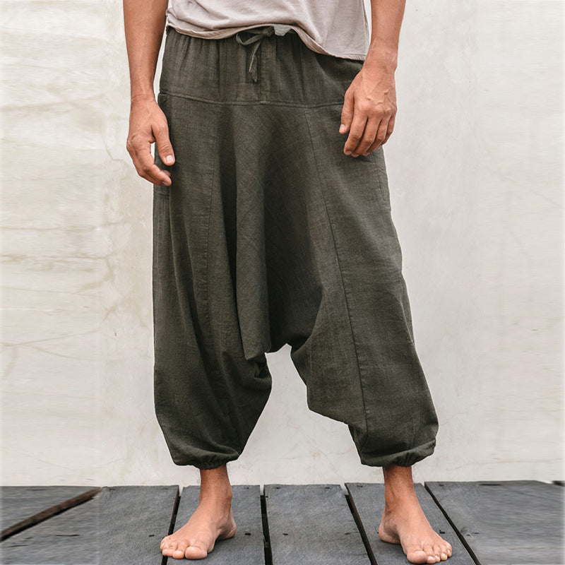 Men Baggy Hippie Yoga Harem Pants